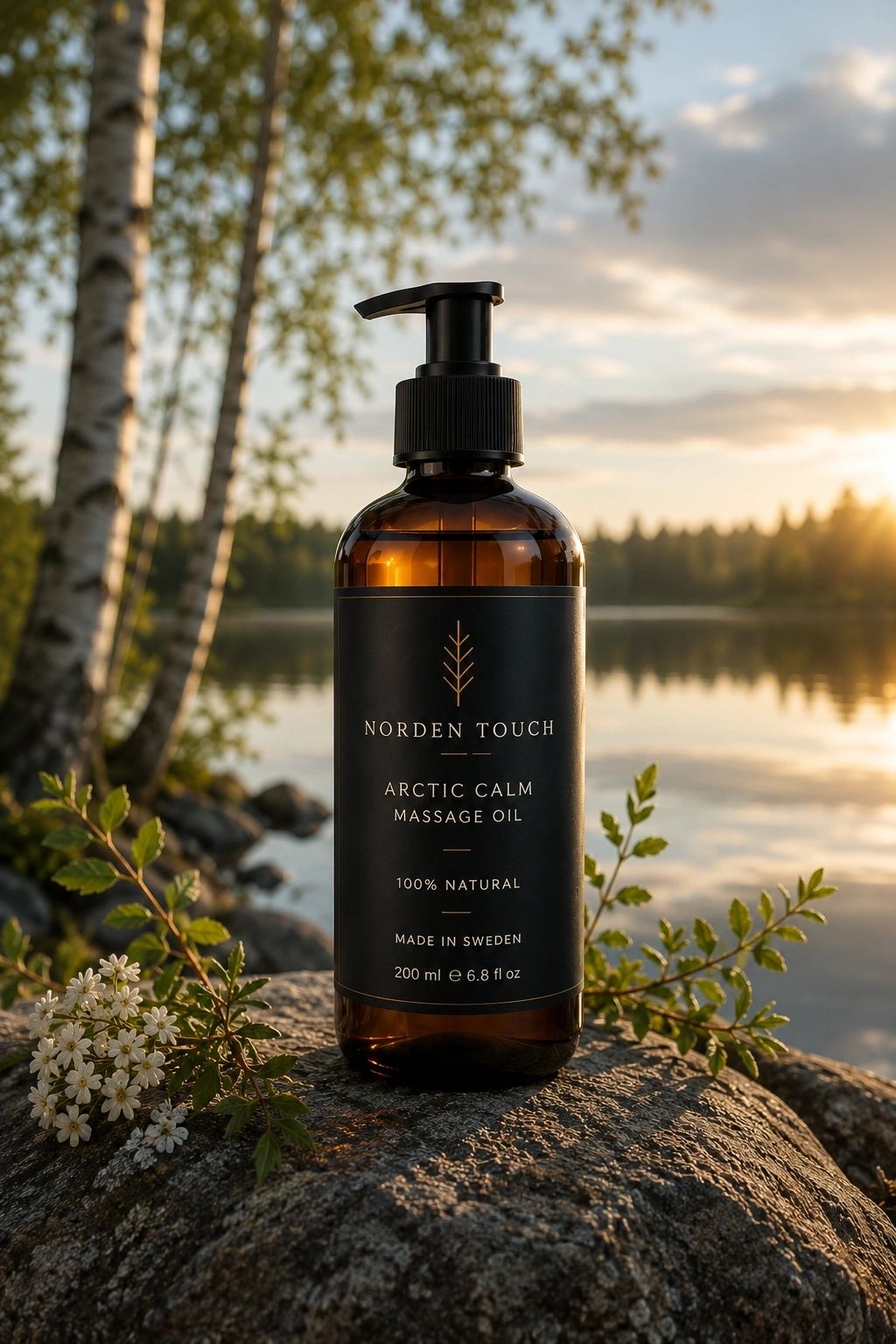 Nordic Calm natural massage oil